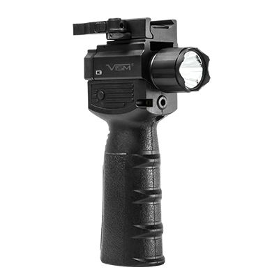 USED VISM Quick Release Vertical Grip with LED Light/Laser Gen II Black VAQVGFLGV2 EDEMO3 Condition Parts Only/Salvage Defective - Vism