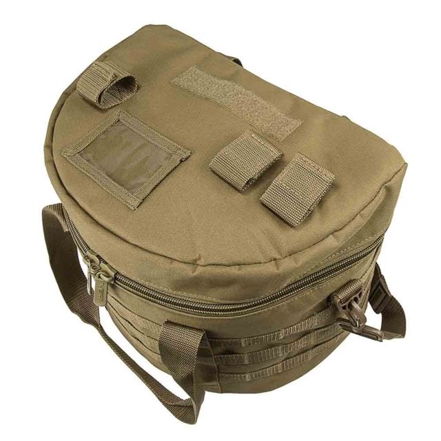 VISM Riot & Tactical Helmet Bag Tan - Vism