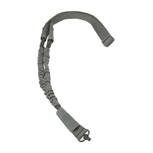 VISM Single Point Bungee Sling with QD Swivel Urban Gray - Vism