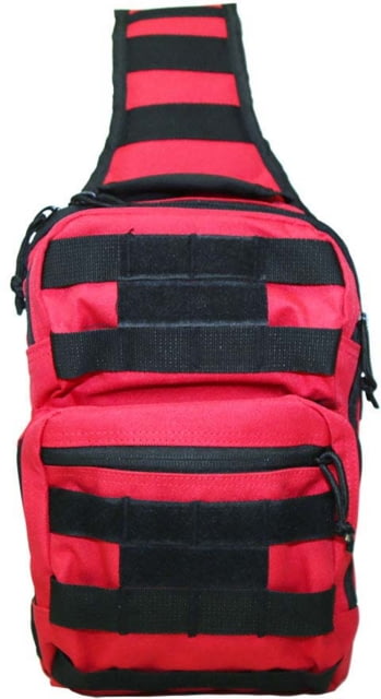 VISM Sling Utility Bag Red/Black Trim - VSM Gun Cases