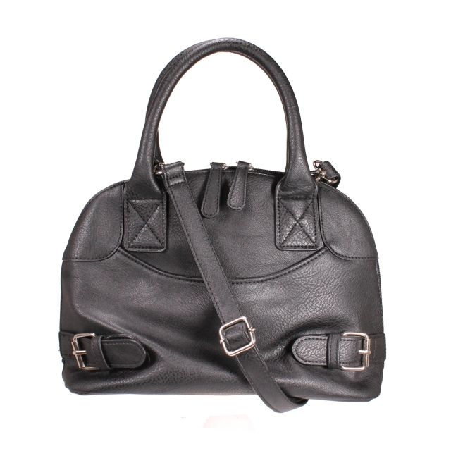 Vism Small Dome Crossbody Bag Black - Vism