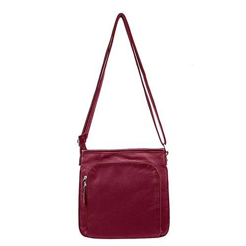 Vism Small Messenger Crossbody Red - Vism