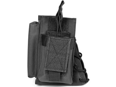 Vism Stock Riser With Mag Pouch Black - Vism