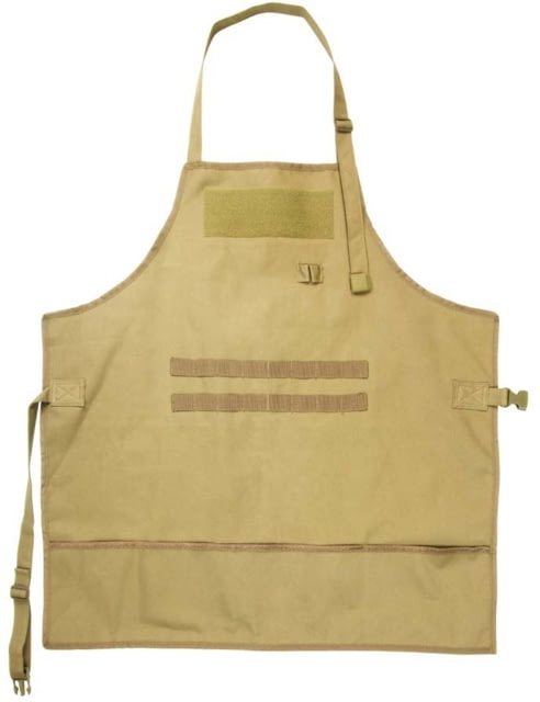 VISM Tactical Apron Buckle/Snap PVC Tan - Vism