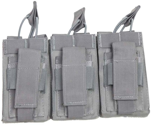VISM Triple AR/Pistol Mag Pouch Urban Gray - Vism