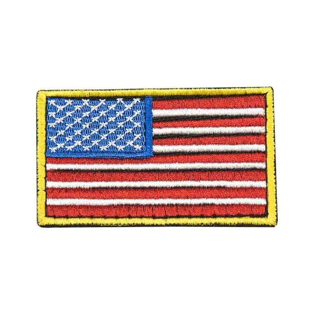 VISM Usa Flag Patch Embroid Red/White/Blue - Vism
