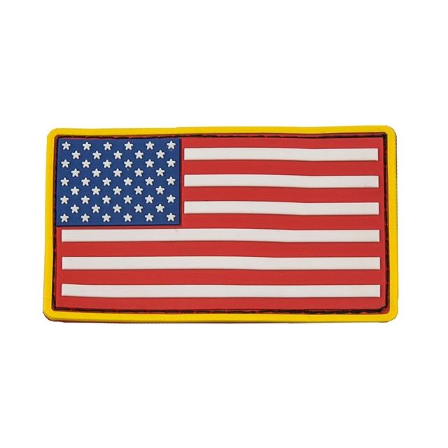 VISM Usa Flag Patch PVC Red/White/Blue - Vism