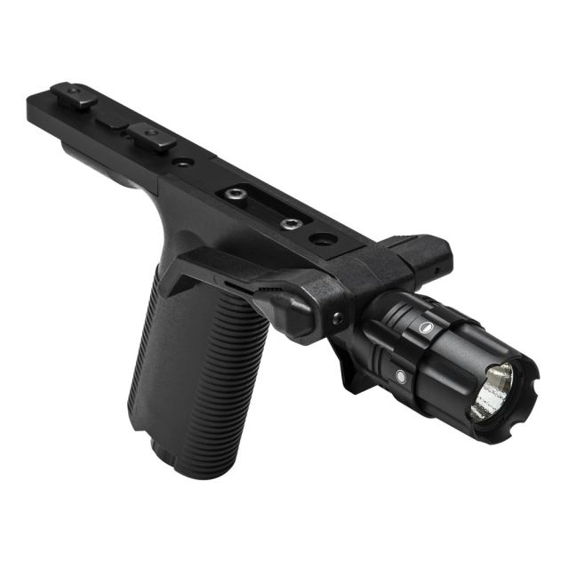 Vism VGF 250 Lumen LED Flashlight Vertical Grip / M-Lok Black - Vism