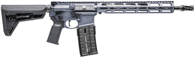VKTR Industries Rifle Forged 13.7in Hammer Forged Barrel 12.5in VKTR Handguard HUX Wrx MB Cerakote Sniper Grey California Compliant - Vktr Industries