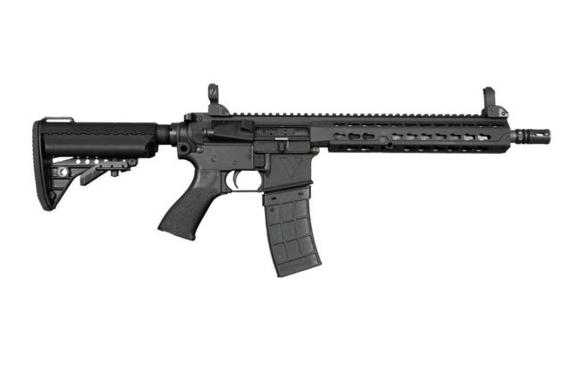 Vltor Keymod Polylithic Upper Ext. Rifle Black - Vltor