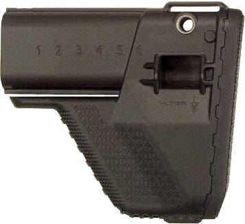 Vltor Scar Stock Black Fits Scar16/17 - VLTOR