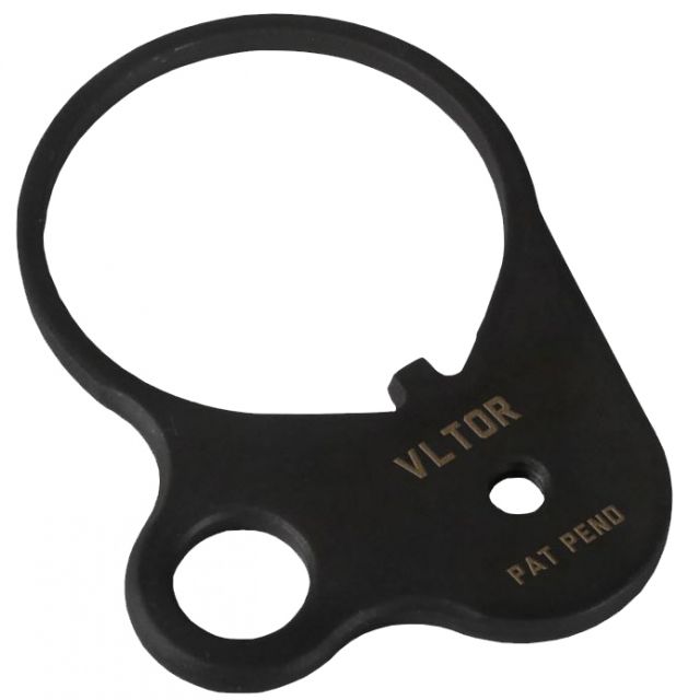 Vltor Single Attachment Sling Endplate Ambi-Oblong Enhanced Black - Vltor