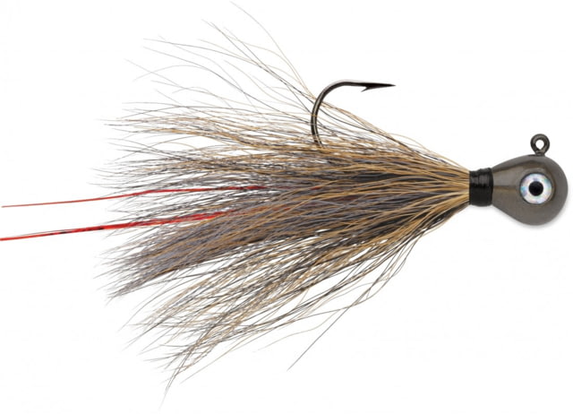 VMC Bucktail Jig 1/4 oz Smoke