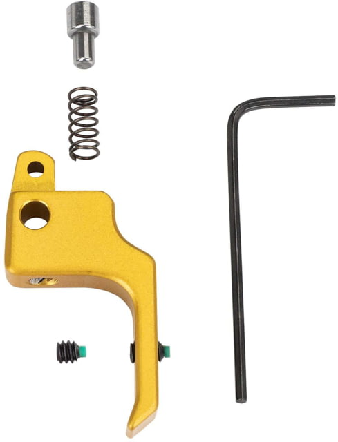 Volquartsen Firearms 19.22 Pistol Trigger Ruger Mark III/Mark IV Flat Gold - Volquartsen Firearms