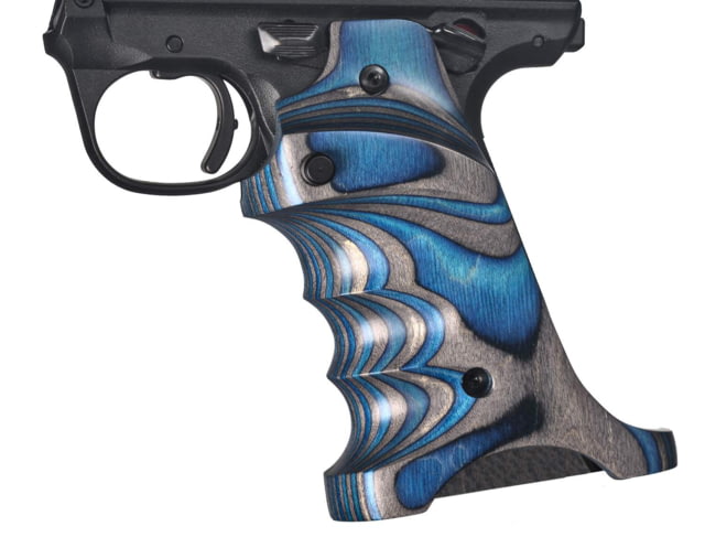 Volquartsen Firearms Laminated Grips for MK IV 22/45 Blue - Volquartsen Firearms