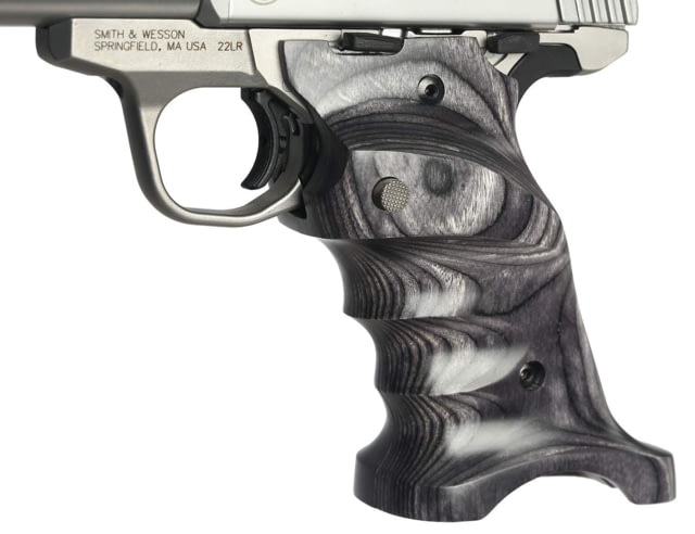 Volquartsen Firearms Laminated Wood Grips for the SW22 Gray - Volquartsen Firearms