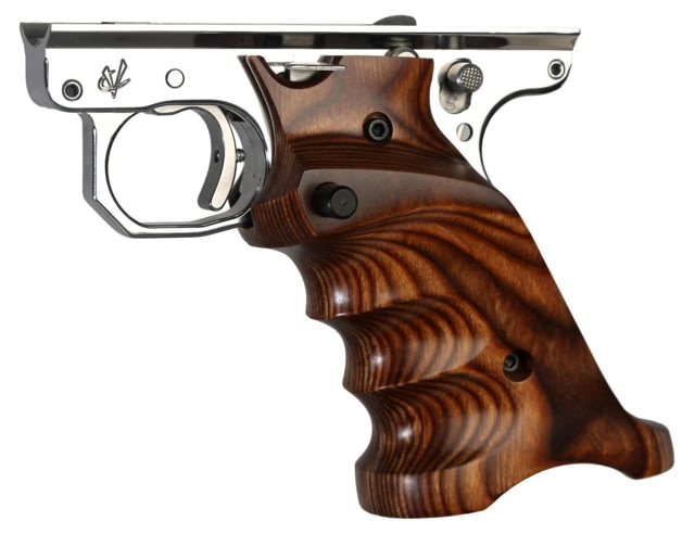 Volquartsen Firearms Laminated Wood Pistol Grips for MKIII Brown Left-Handed - Volquartsen Firearms