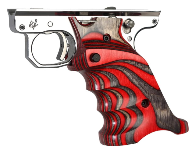 Volquartsen Firearms Laminated Wood Pistol Grips for MKIII Red Right-Handed - Volquartsen Firearms