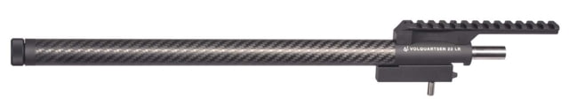 Volquartsen Firearms Lightweight Threaded Rifle Barrel Only Ruger 10/22 Takedown 22 LR 1/2x28 TPI Black Ends - Volquartsen Firearms