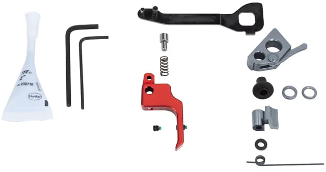 Volquartsen Firearms Ruger MK IV Pistol Accurizing Kit Flat Trigger Red - Volquartsen Firearms