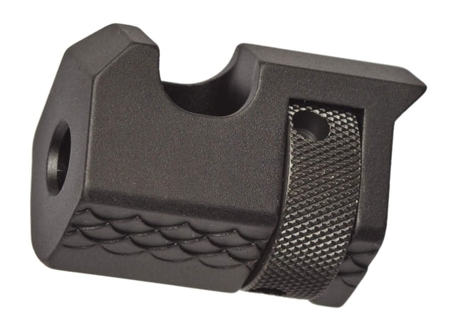 Volquartsen Firearms Single-Port V-Cut Compensator Volquartsen LLV-4 Black Anodized Aluminum - Volquartsen Firearms