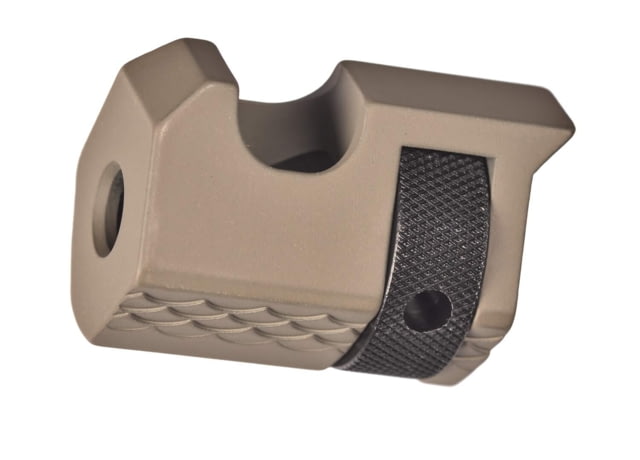 Volquartsen Firearms V-Cut Single-port Compensator for LLV-4 Ruger Flat Dark Earth - Volquartsen Firearms
