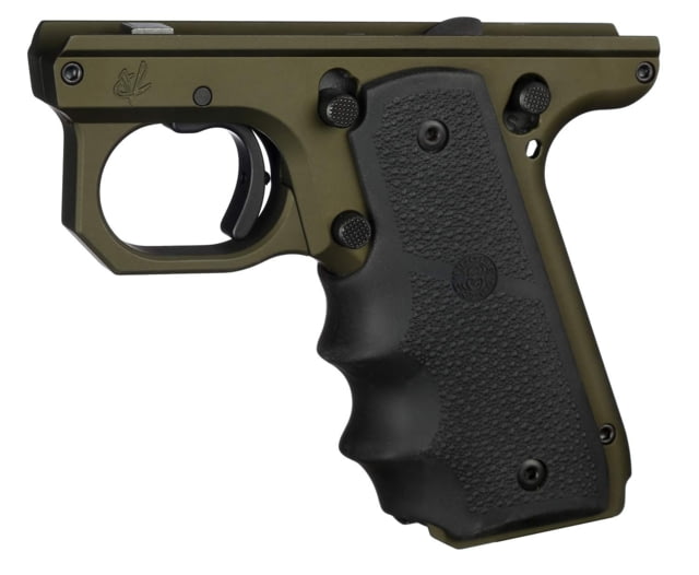 Volquartsen Firearms VC Target Frame 1911 Style for Ruger MK Hogue Grips Blue - Volquartsen Firearms