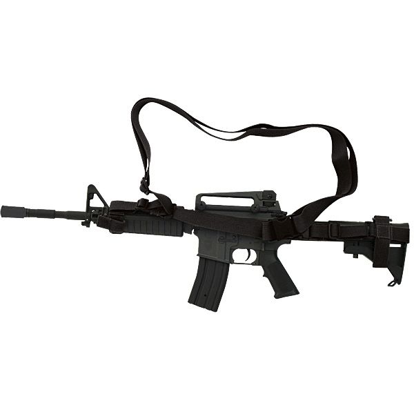 Voodoo Tactical 3 Point Rifle Sling Black - Voodoo Tactical