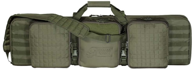 Voodoo Tactical Deluxe Padded Weapon Case w/6 Locks 42in OD Green 42in