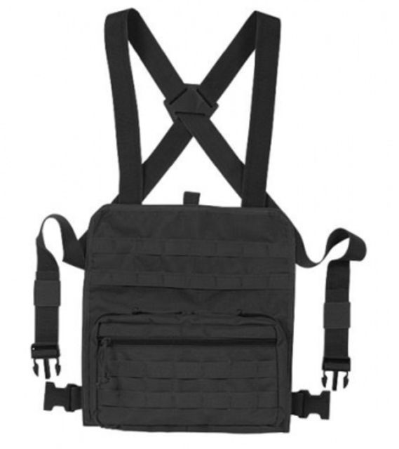 Voodoo Tactical Admin Chest Rig Black - Voodoo Tactical