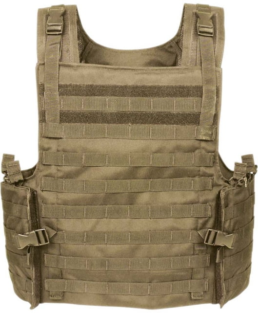 Voodoo Tactical Armor Carrier Vest - Maximum Protection Coyote One Size - Voodoo Tactical
