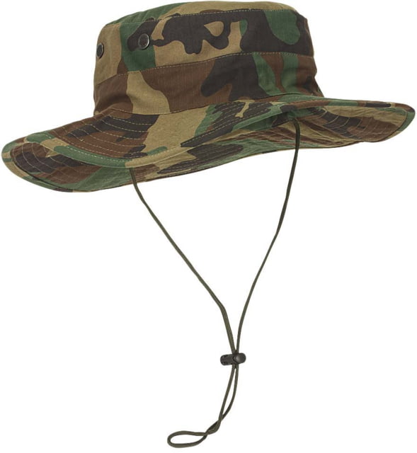 Voodoo Tactical Boonie Hat Woodland Camo One Size