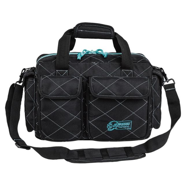 Voodoo Tactical Compact Scorpion Range Bag Black/Teal - Voodoo Tactical