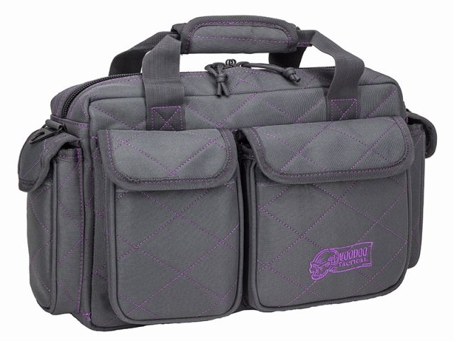 Voodoo Tactical Compact Scorpion Range Bag Gray/Purple - Voodoo Tactical
