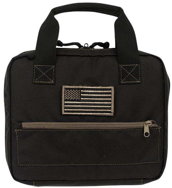 Voodoo Tactical Custom Series Pistol Case Black/Coyote - Voodoo Tactical