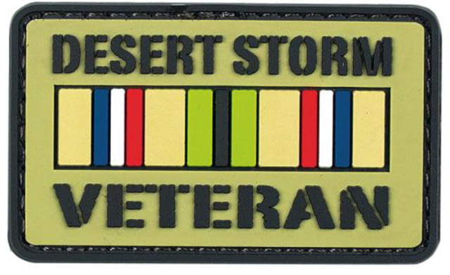 Voodoo Tactical Desert Storm Veteran Patch Rubber - Voodoo Tactical