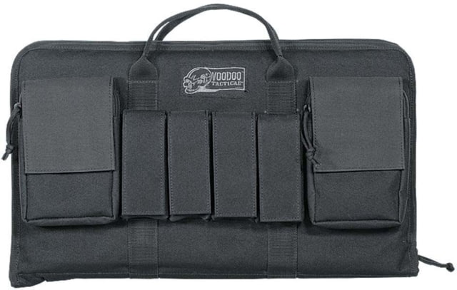 Voodoo Tactical Enlarged Pistol Case Black - Voodoo Tactical