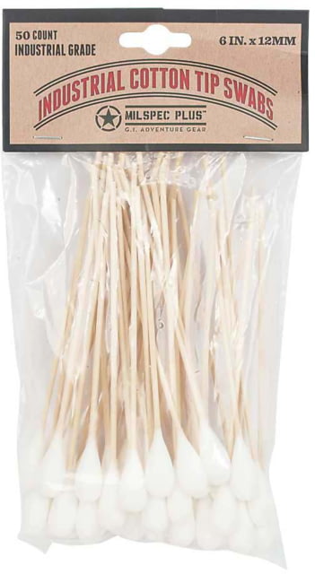 Voodoo Tactical Industrial Cotton Tip Swabs - 50 Pack - Voodoo Tactical