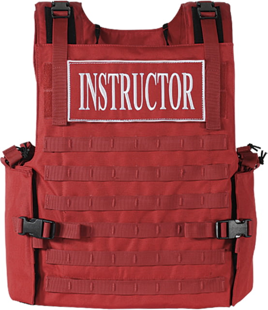 Voodoo Tactical Instructor Armor Carrier Vest Red One Size - Voodoo Tactical