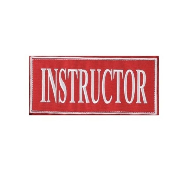 Voodoo Tactical Instructor Patch Red - Voodoo Tactical