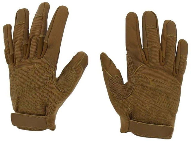 Voodoo Tactical Liberator Shooters Gloves - Mens Coyote Medium - Voodoo Tactical