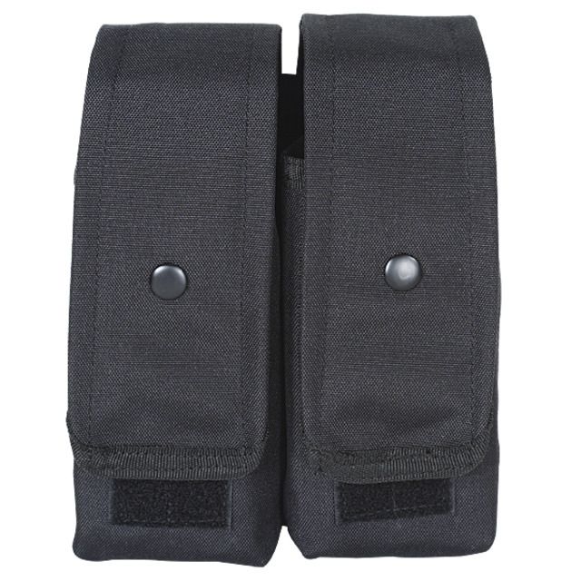 Voodoo Tactical M4/AK47 Mag Pouch - Double Black - Voodoo Tactical