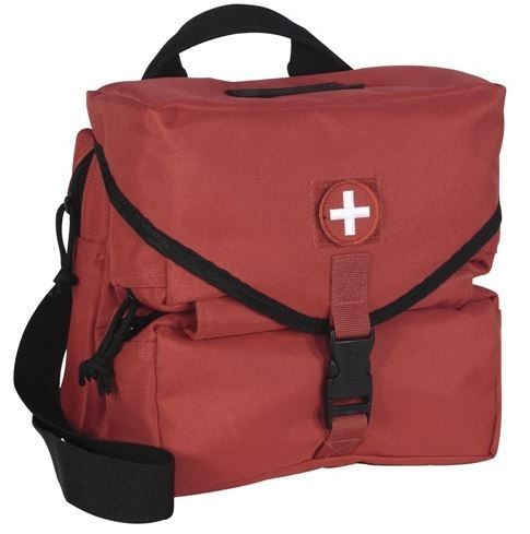 Voodoo Tactical Medical Supply Bag Empty Red - Voodoo Tactical