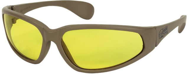 Voodoo Tactical Military Glasses Coyote Frame Yellow Lens - Voodoo Tactical