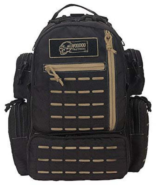 Voodoo Tactical Mini Tobago Pack w/Die Cut MOLLE Black/Coyote - Voodoo Tactical