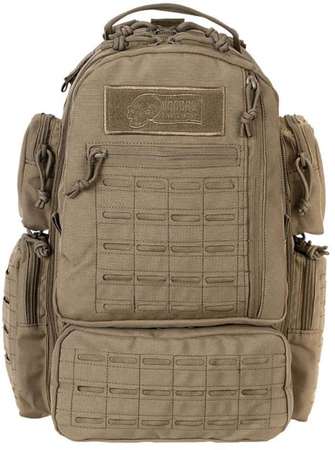 Voodoo Tactical Mini Tobago Pack w/Die Cut MOLLE Coyote - Voodoo Tactical