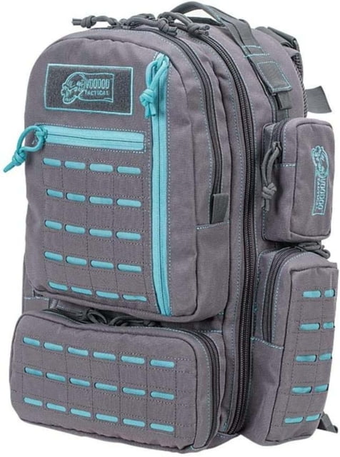 Voodoo Tactical Mini Tobago Pack w/Die Cut MOLLE Gray/Teal