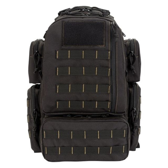 Voodoo Tactical Mini Tobago Pack w/Die Cut MOLLE Black/Gray - Voodoo Tactical