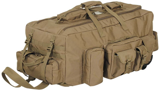Voodoo Tactical Mojo Load-out Bag On Wheels Coyote - Voodoo Tactical