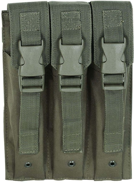 Voodoo Tactical MP5 Mag Pouch Triple OD Green - Voodoo Tactical